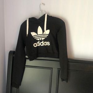 ADIDAS CROP TOP HOODIE